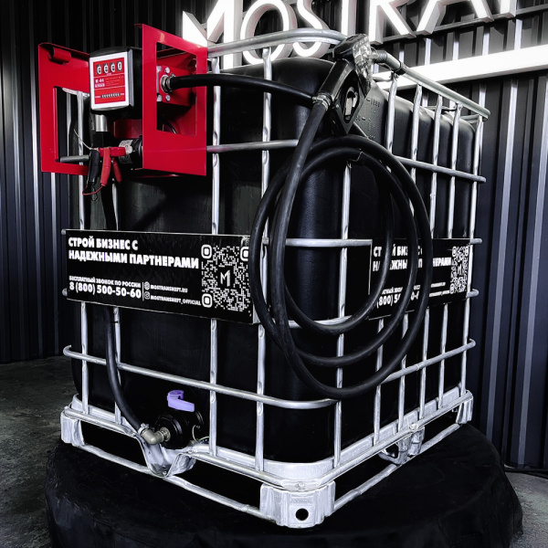 мини азс черная на 1000л среднего класса 12v купить в Рязани