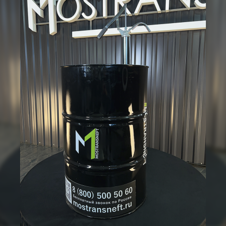 Бочка металлическая 200 литров с помпой черная глянцевая купить в Рязани